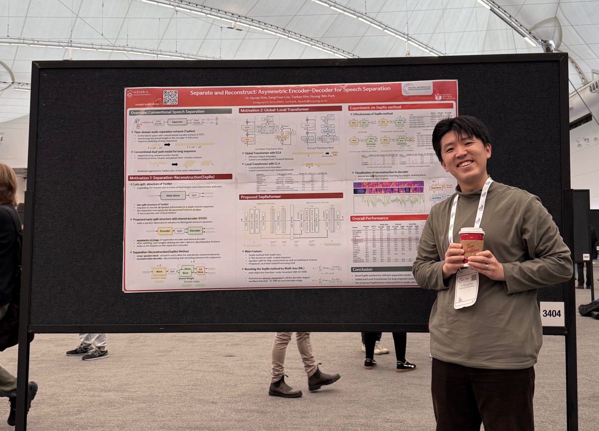 Ui-Hyeop Shin presenting at NeurIPS 2024